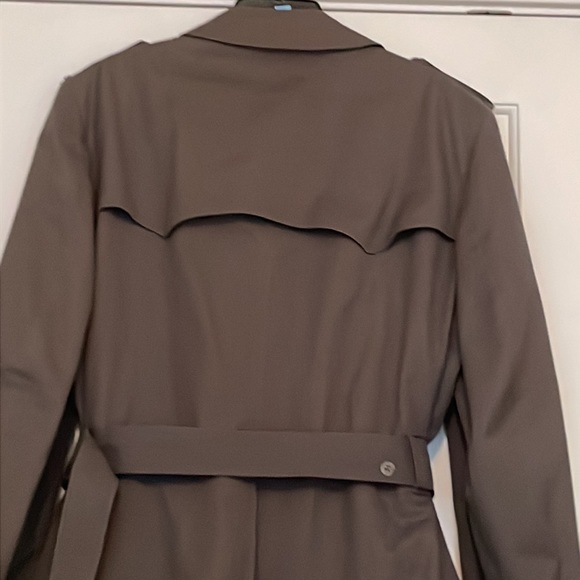 CHRISTIAN DIOR Brown Trench Coat - Picture 5 of 13